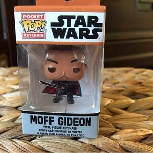 Funko Pop Marvel: Star Wars, Moff Gideon pocket keychain
